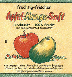Apfel-Mango
